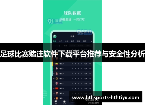 足球比赛赌注软件下载平台推荐与安全性分析